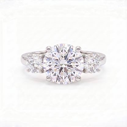 Juno Trilogy Ring – White Diamond
