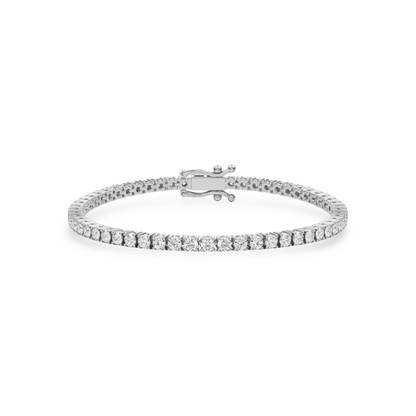 Juno Midi Tennis Bracelet – White Diamond