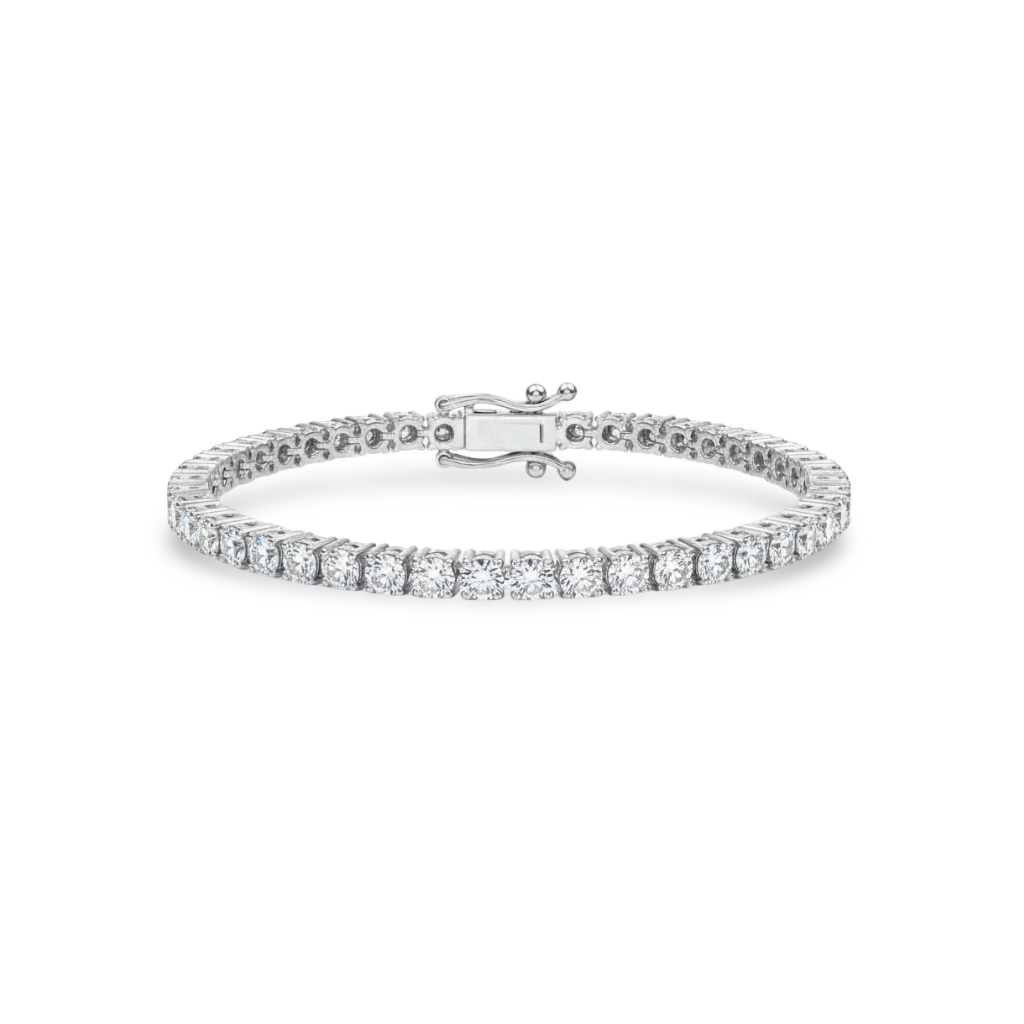 Juno Grande Tennis Bracelet – White Diamond