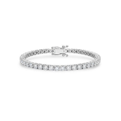 Juno Grande Tennis Bracelet – White Diamond