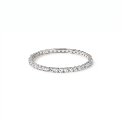 Linea Mini Ring – White Diamond