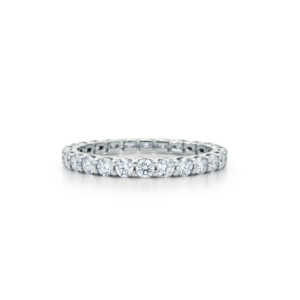 Linea Midi Ring – White Diamond