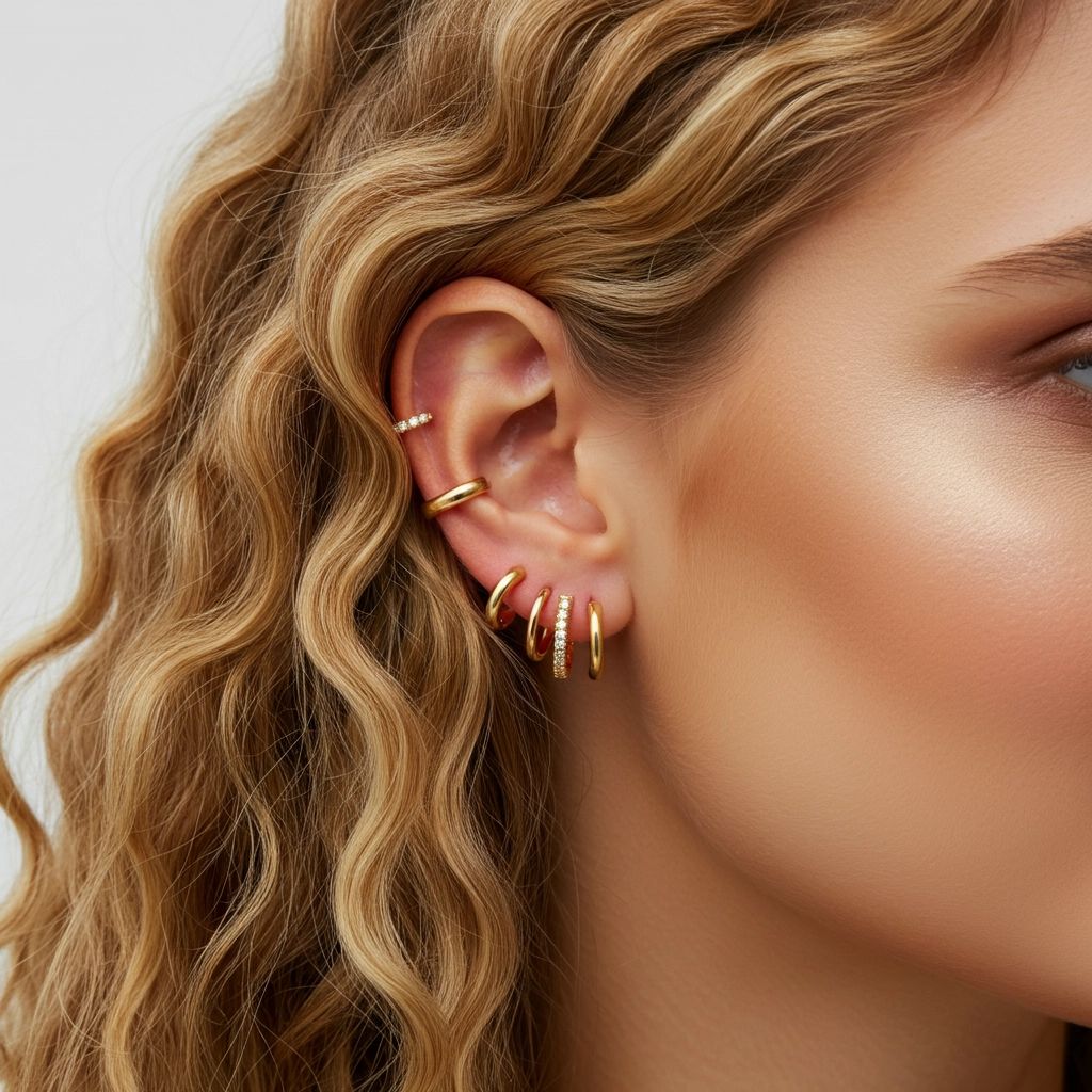 Donut Midi Ear Cuff