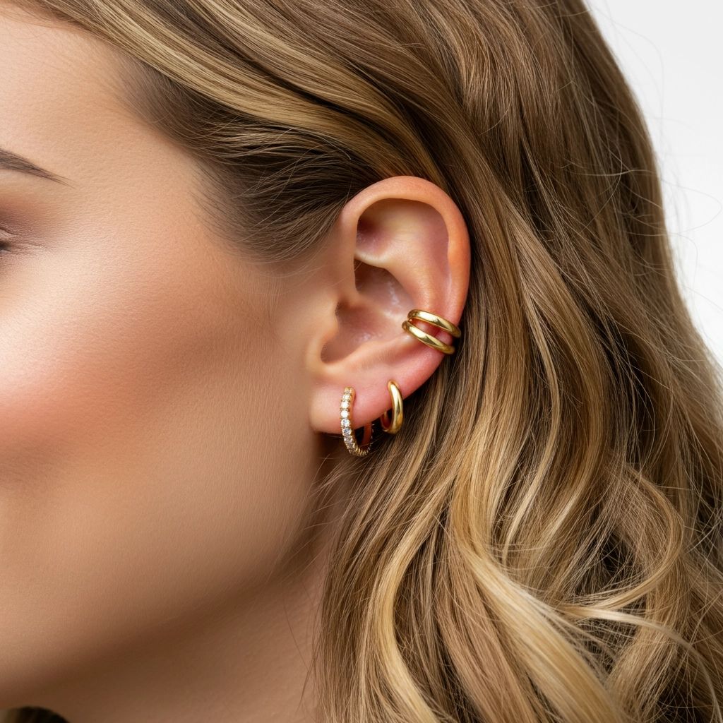 Donut Midi Ear Cuff
