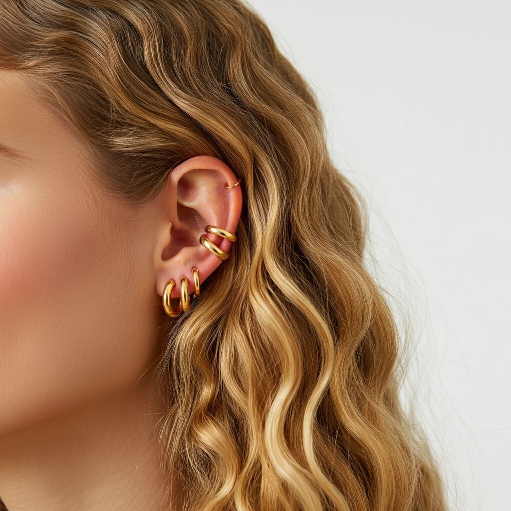 Donut Midi Ear Cuff