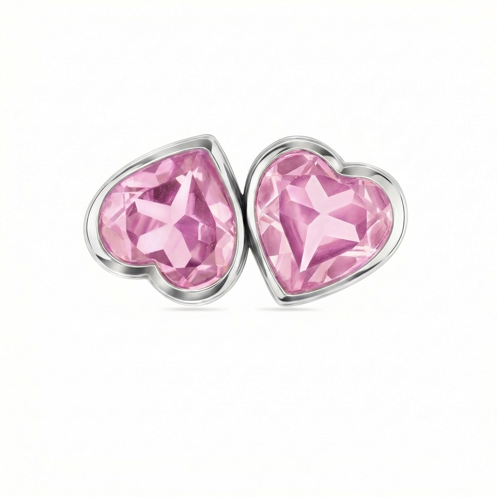 Amore Double Signet Ring – Light Pink Sapphire