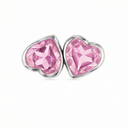 Amore Double Signet Ring – Light Pink Sapphire