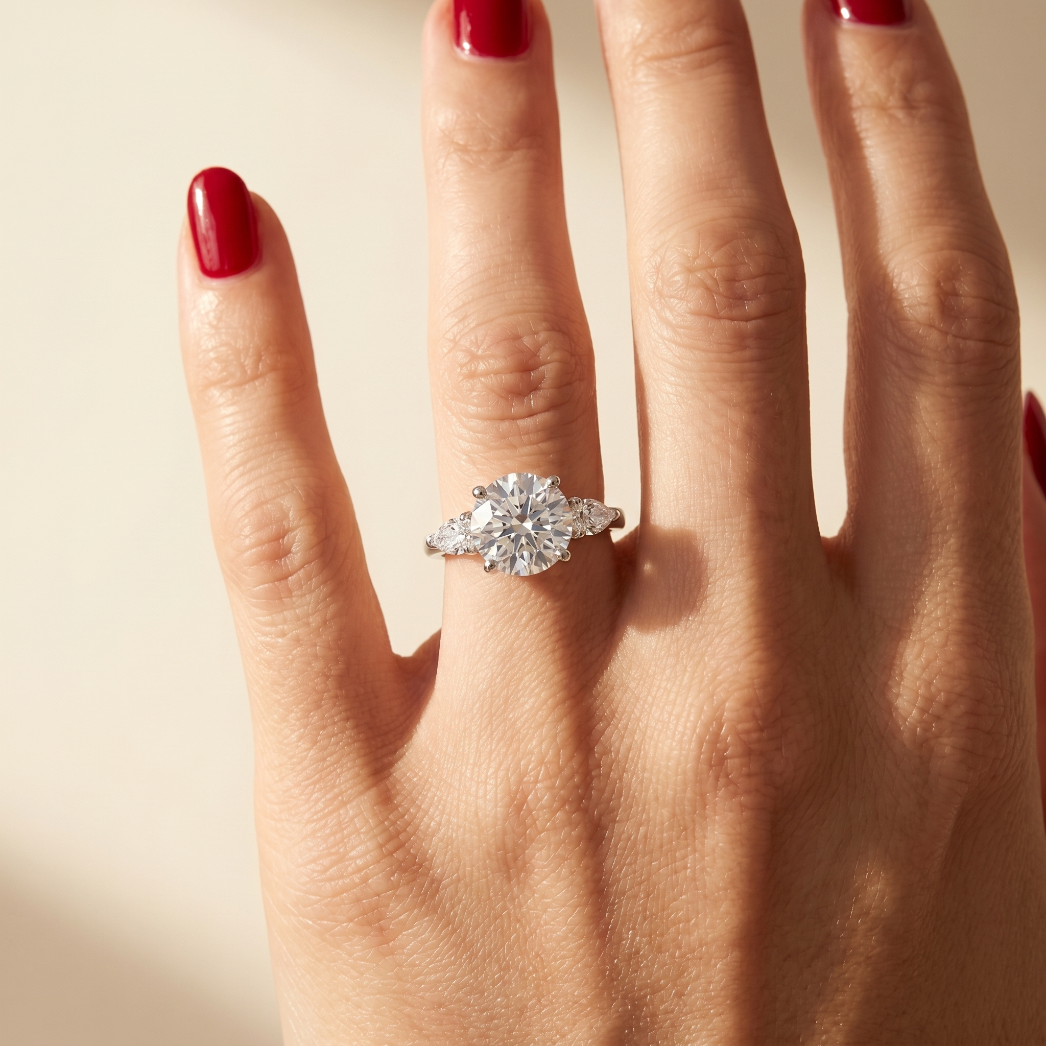 Juno Trio Ring – White Diamond