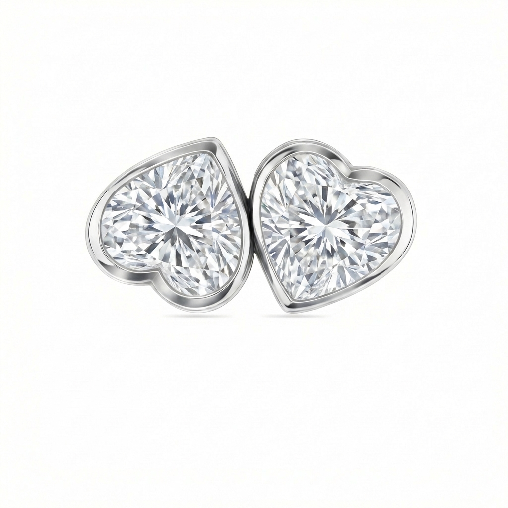 Amore Double Signet Ring – White Diamond