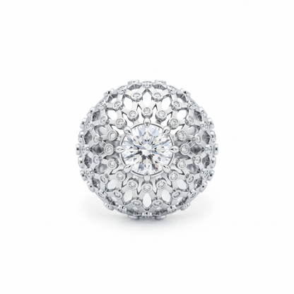 Juno Majestic Ring – White Diamond