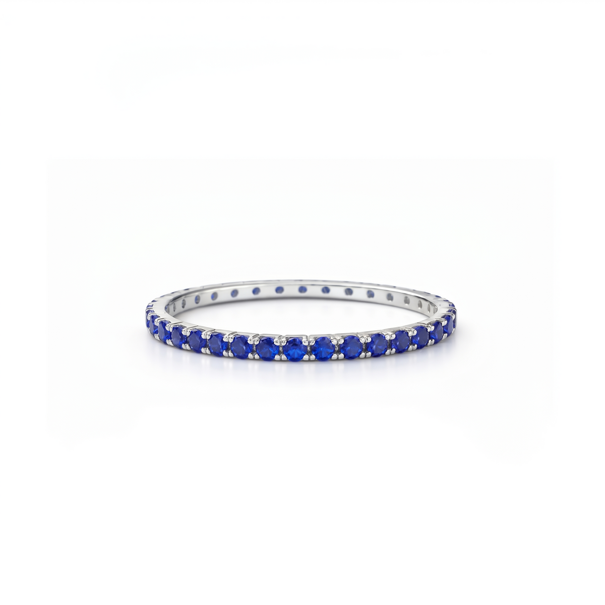 Linea Mini Ring – Blue Sapphire