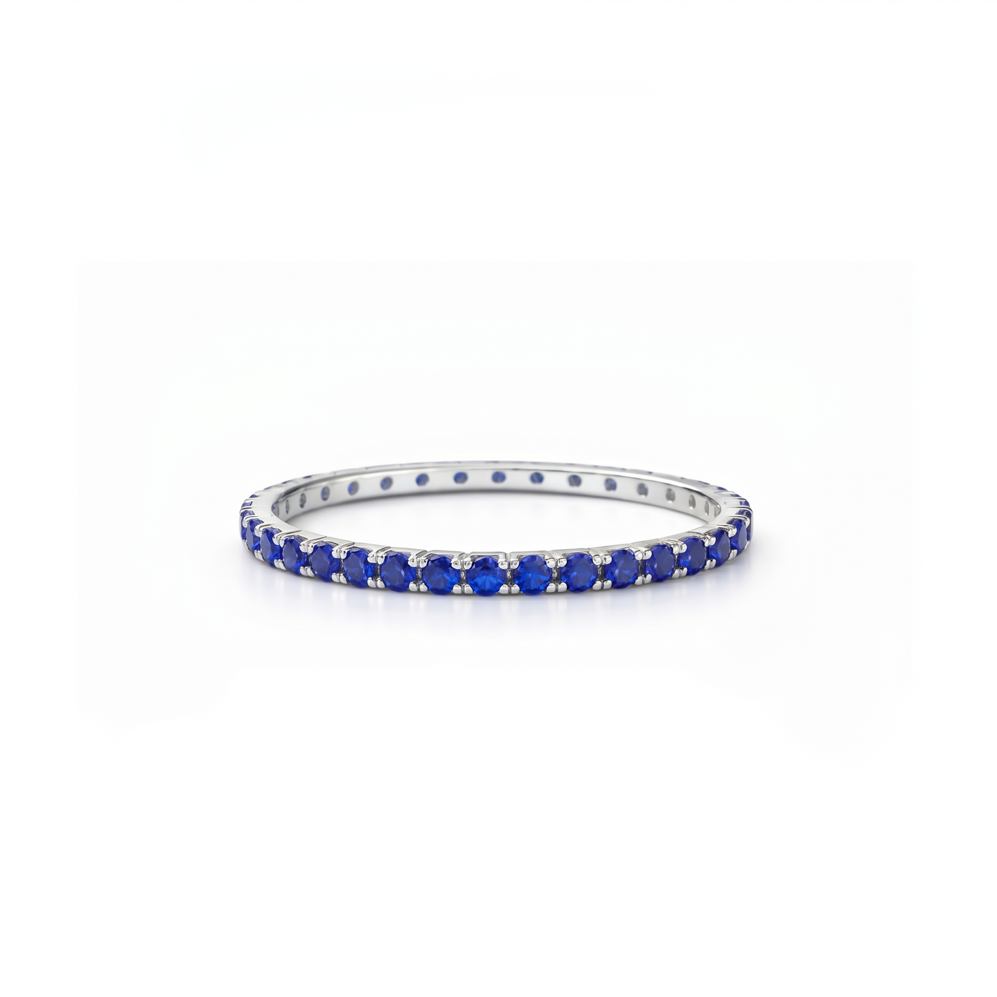 Linea Mini Ring – Blue Sapphire