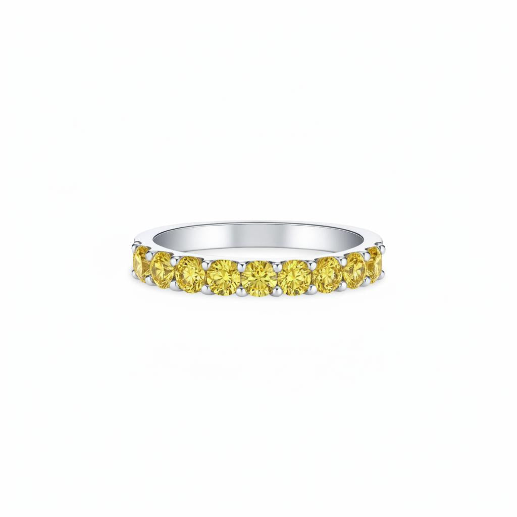 Linea Demi Grande Ring – Yellow Sapphire