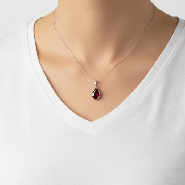 Deep Red Garnet