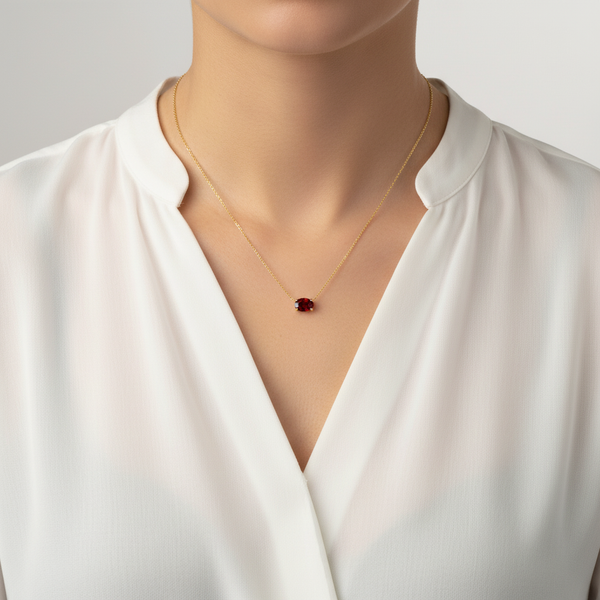 Deep Red Garnet