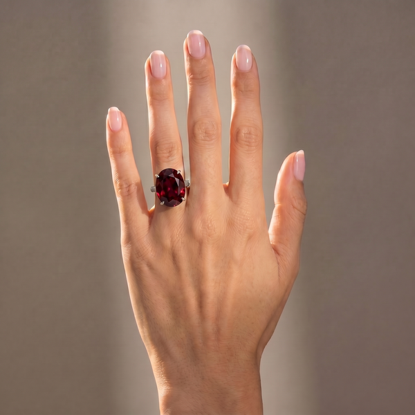 Deep Red Garnet