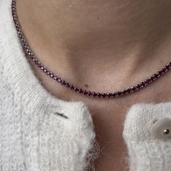 Deep Red Garnet