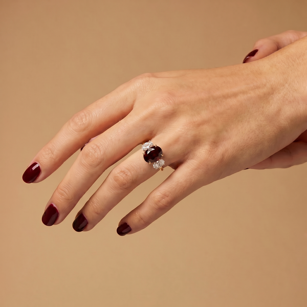 Deep Red Garnet