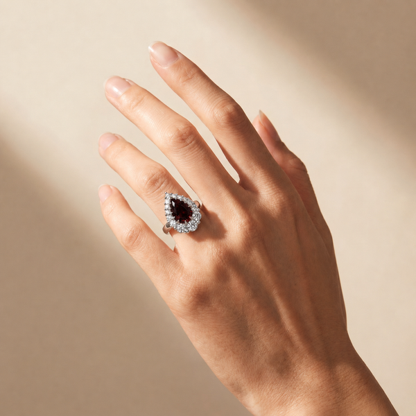 Deep Red Garnet