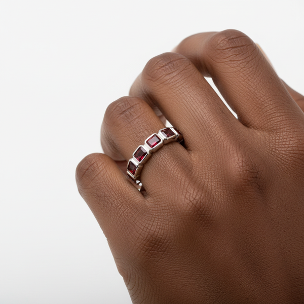 Deep Red Garnet