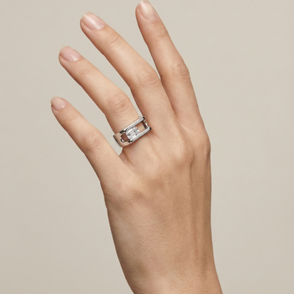 Nexus Journey Ring – White Diamond