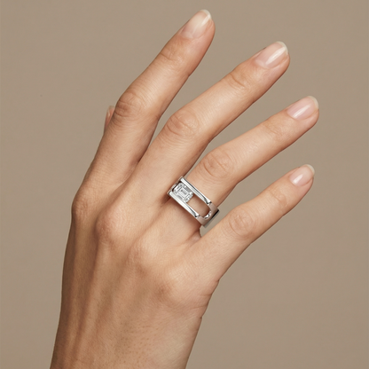 Nexus Journey Ring – White Diamond