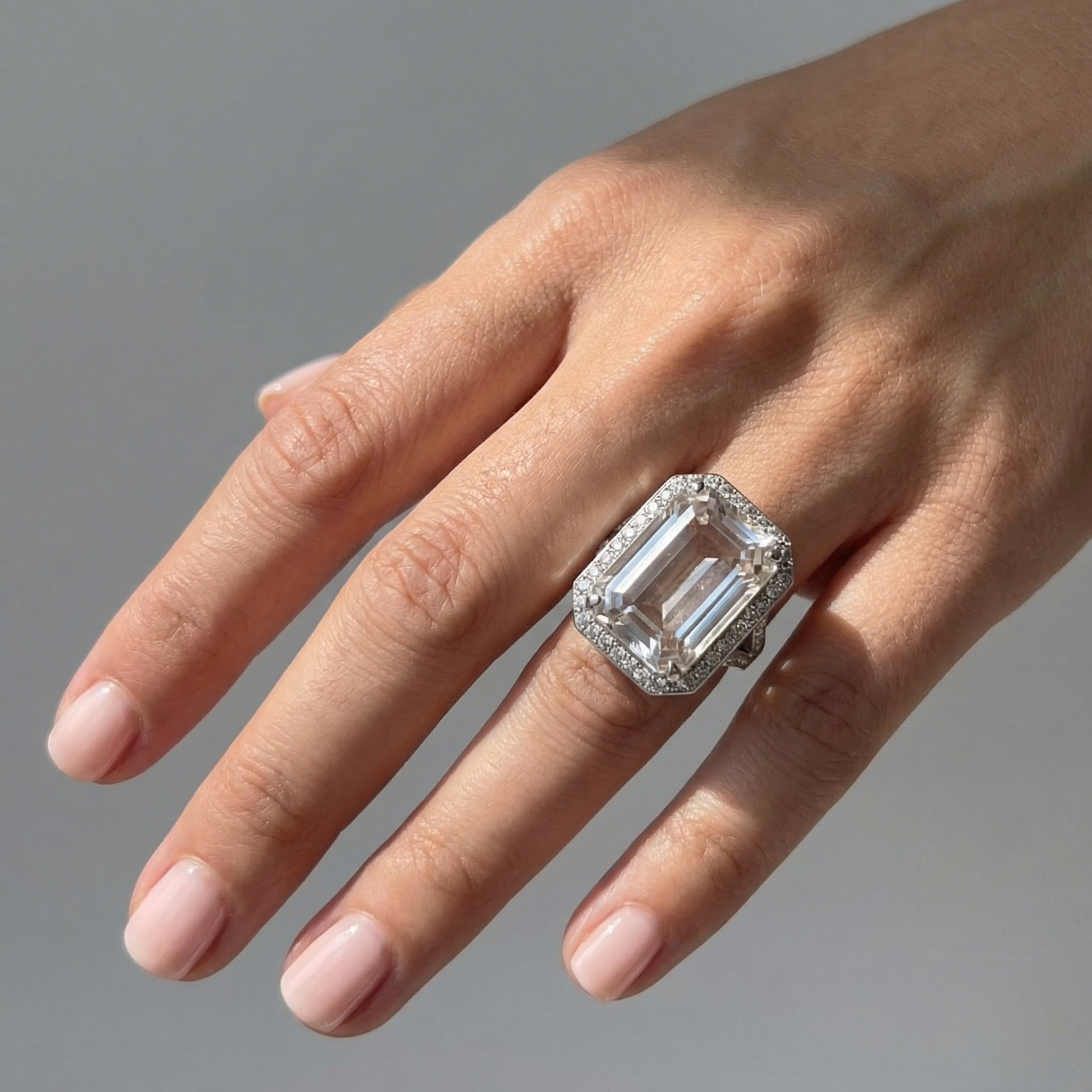 Nexus Mega Ring – Rock Crystal