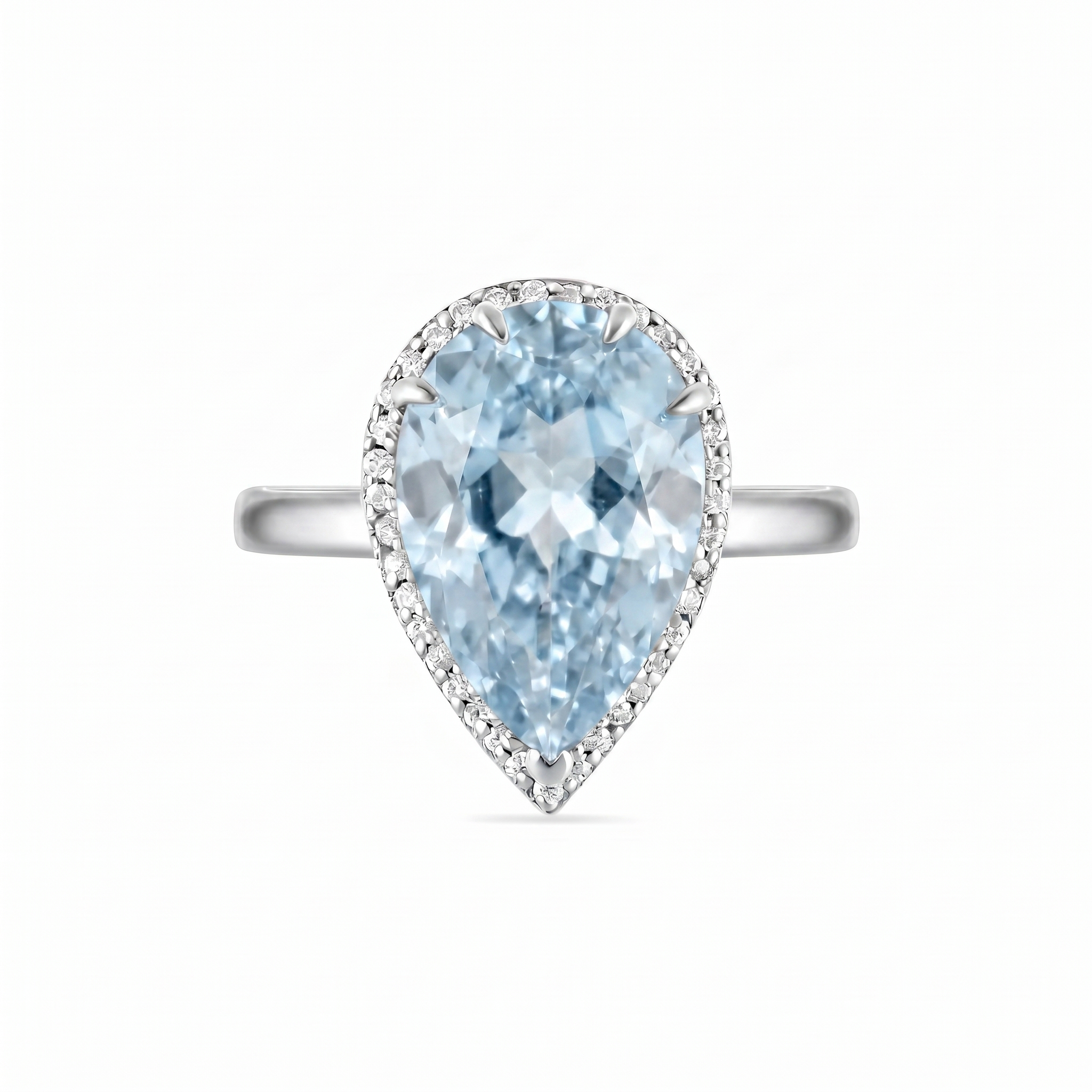 Nova Principessa Ring – Light Blue Aquamarine