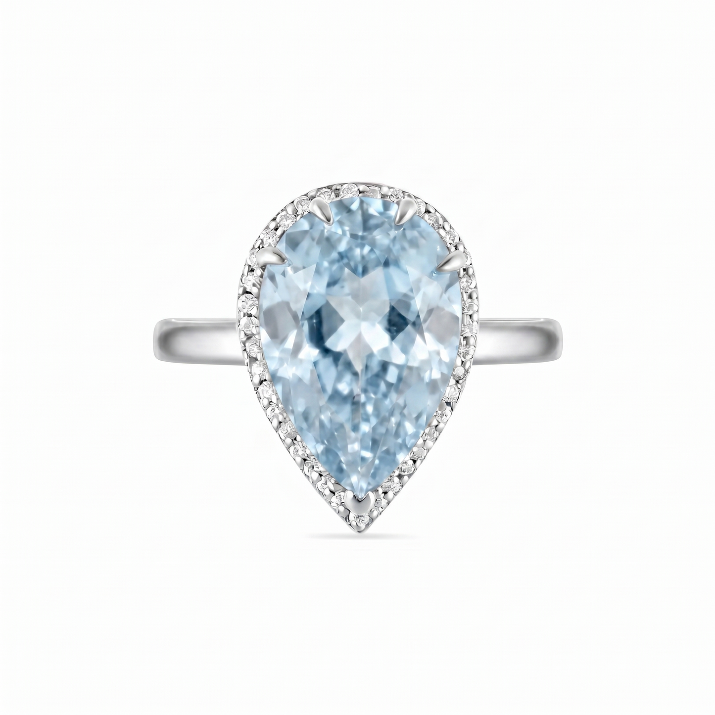 Nova Principessa Ring – Light Blue Aquamarine