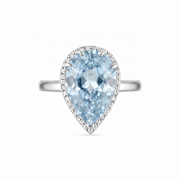 Nova Principessa Ring – Light Blue Aquamarine