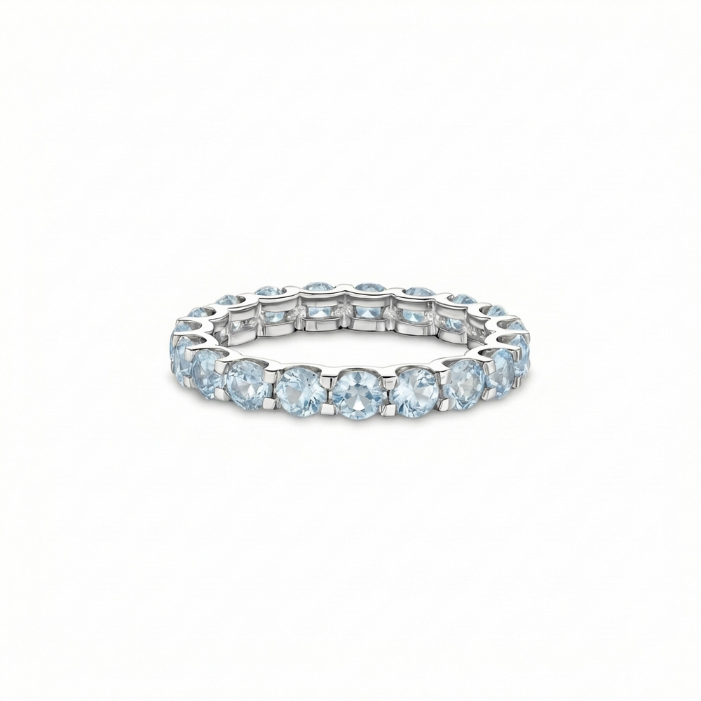 Linea Grande Ring – Light Blue Aquamarine