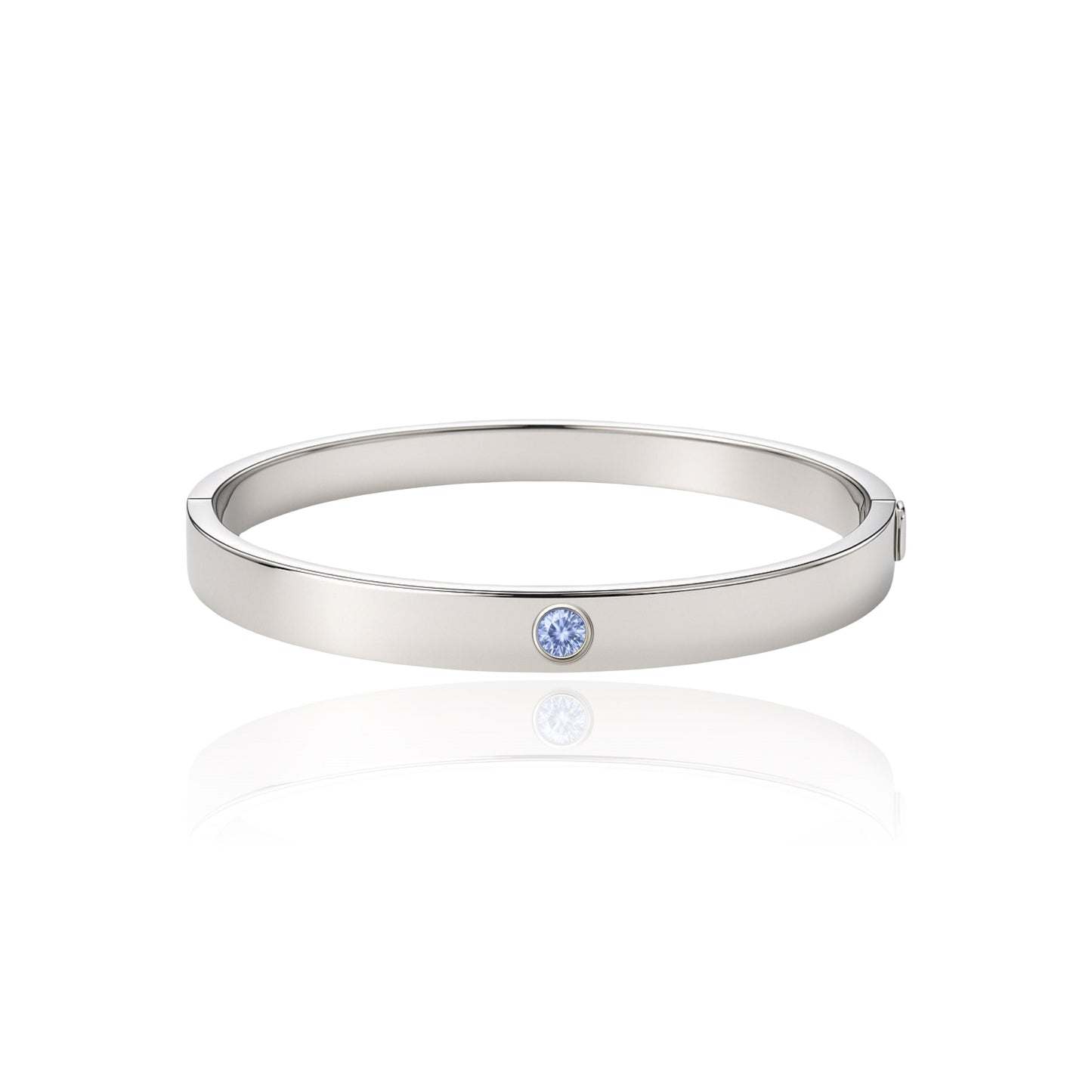 Forma Uno Elemental Bangle – Light Blue Aquamarine