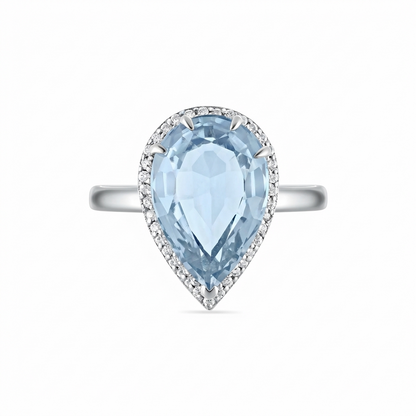 Nova Principessa Ring – Light Blue Aquamarine