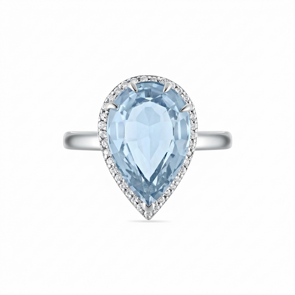 Nova Principessa Ring – Light Blue Aquamarine