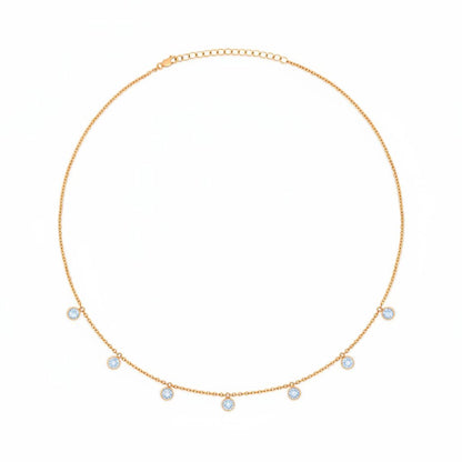 Forma Harmony Necklace – Light Blue Aquamarine