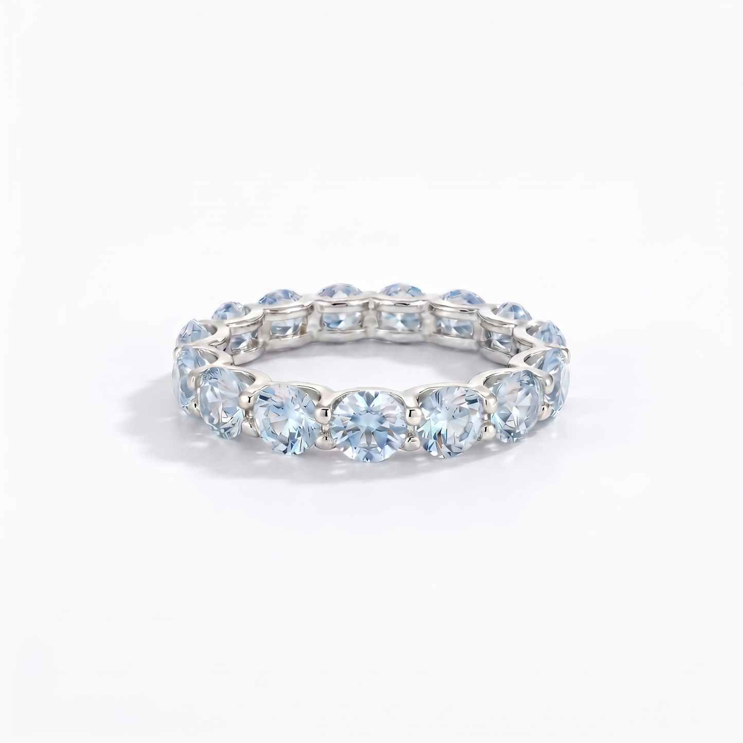 Linea Maxi Ring – Light Blue Aquamarine