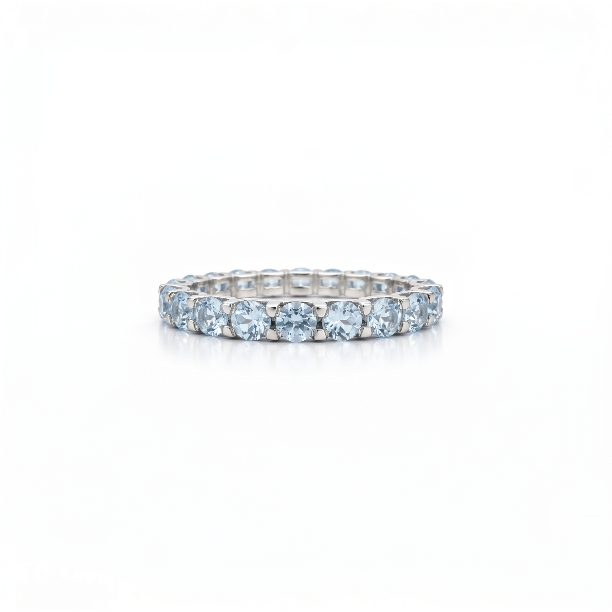 Linea Grande Ring – Light Blue Aquamarine