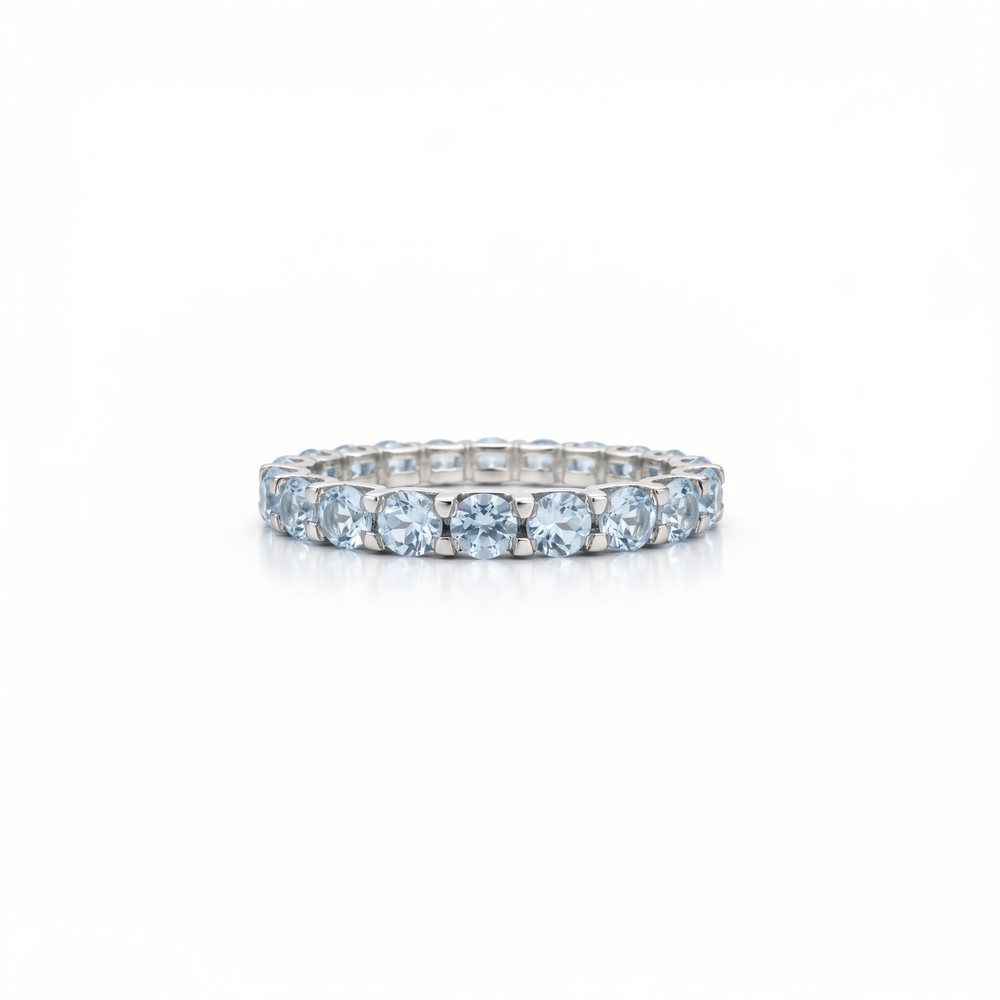 Linea Grande Ring – Light Blue Aquamarine