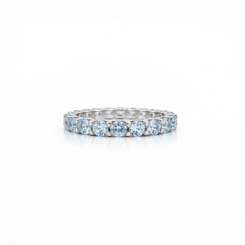 Linea Grande Ring – Light Blue Aquamarine
