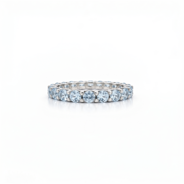 Linea Grande Ring – Light Blue Aquamarine
