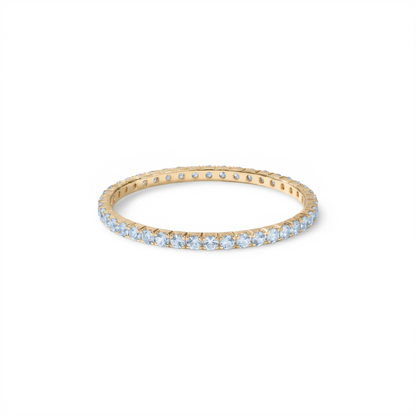 Linea Mini Ring – Light Blue Aquamarine