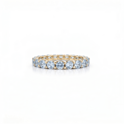 Linea Grande Ring – Light Blue Aquamarine
