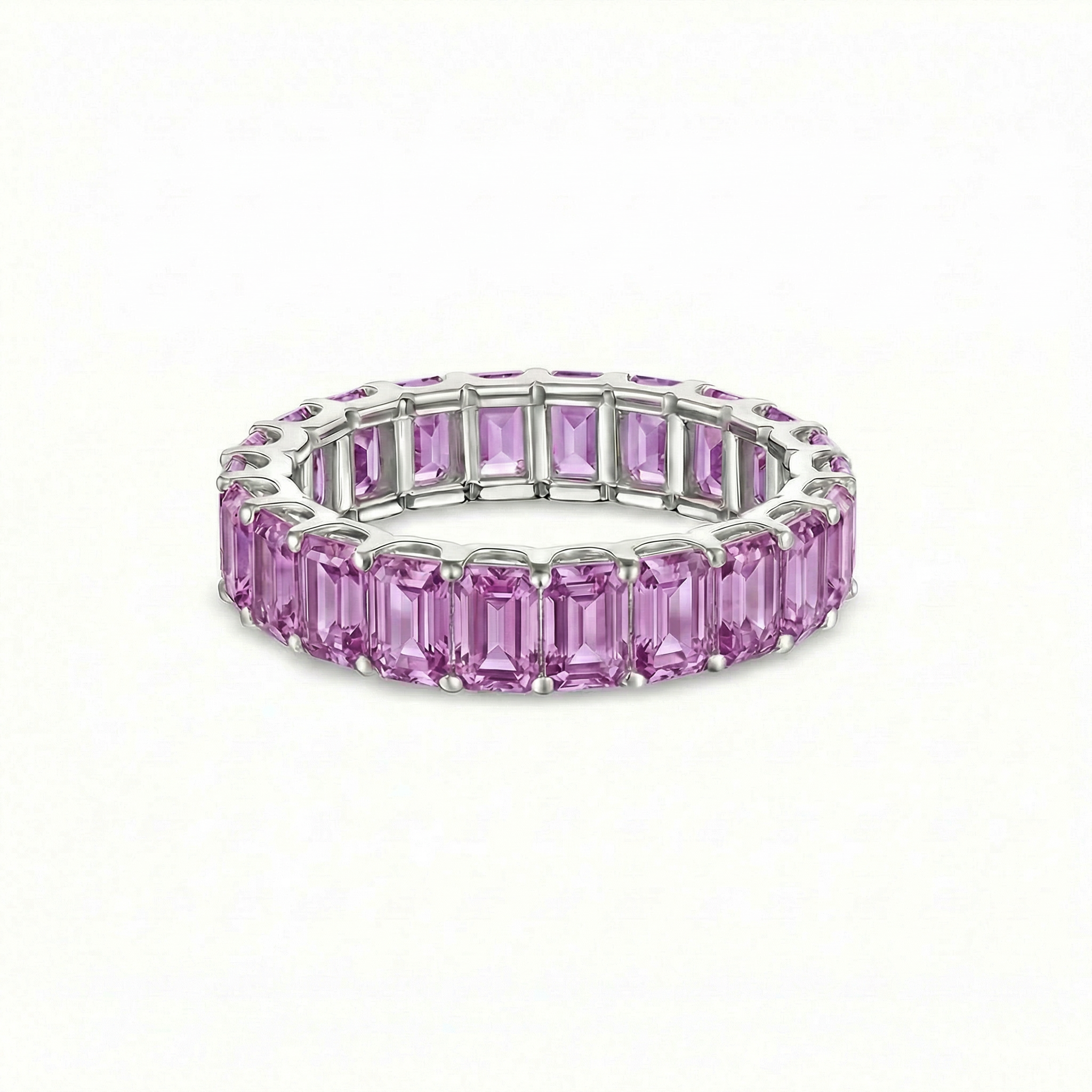 Nexus Eternity Ring – Purple Sapphire