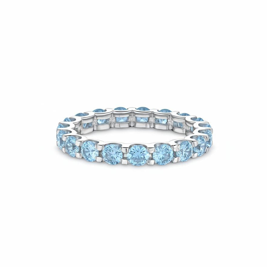 Linea Grande Ring – Light Blue Aquamarine
