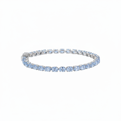 Velara Tennis Bracelet – Light Blue Aquamarine