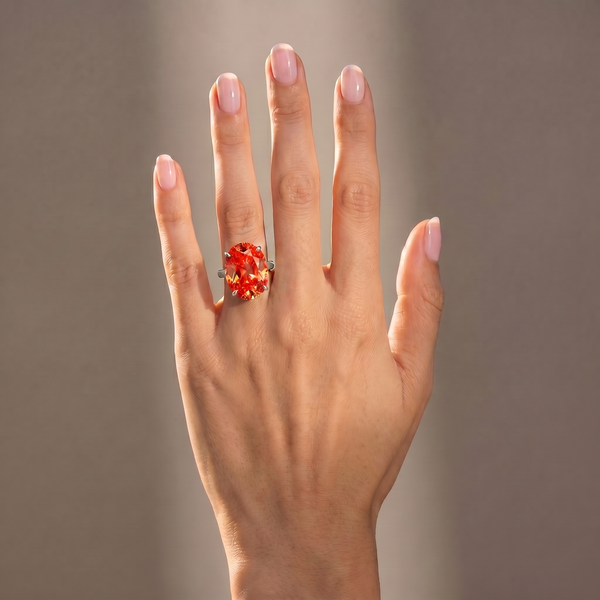 Orange Padparadscha Sapphire