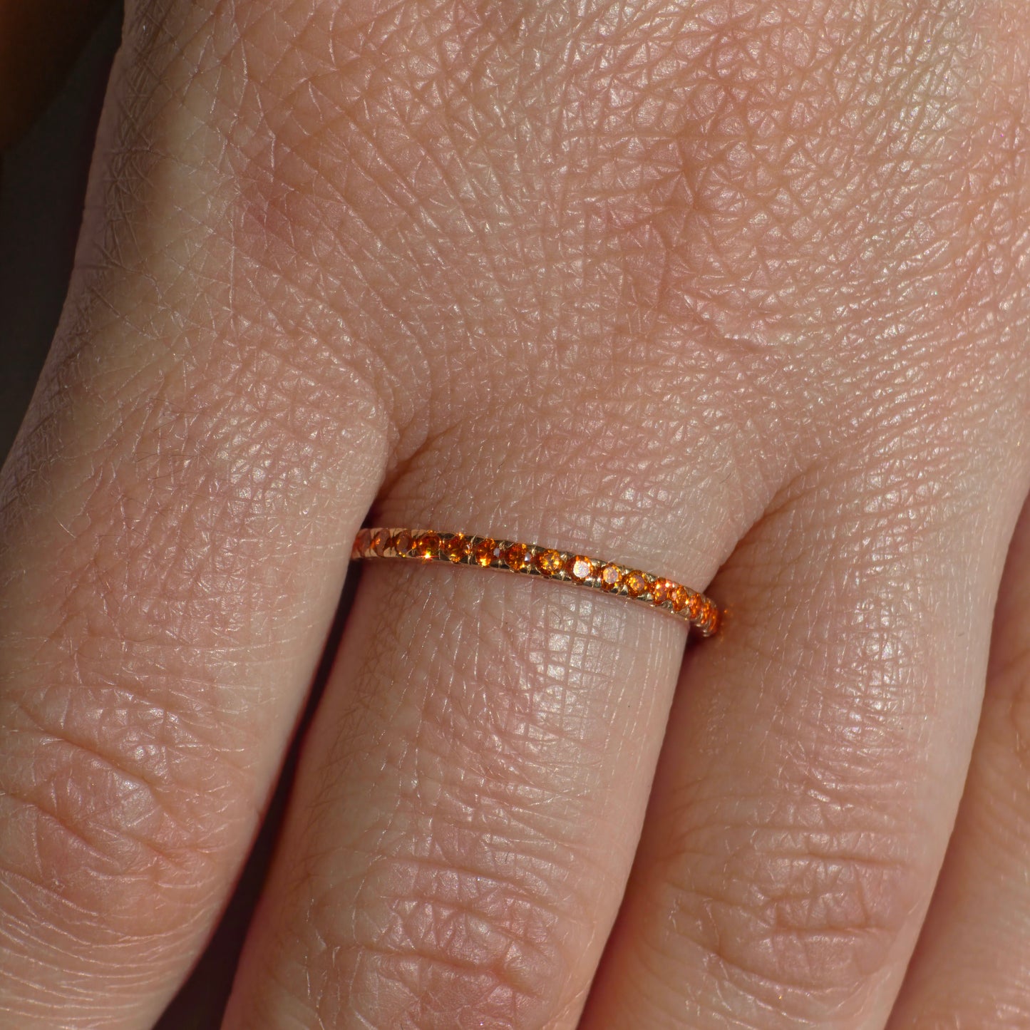 Linea Mini Ring – White Diamond