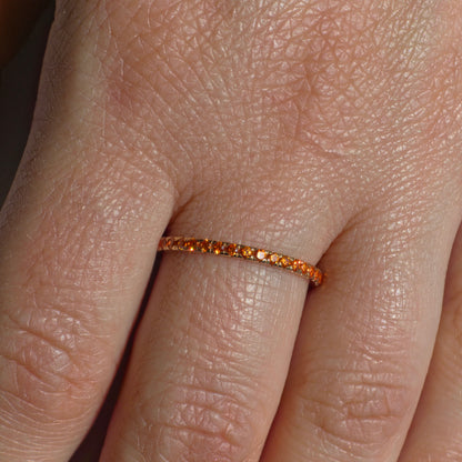 Linea Mini Ring – White Diamond