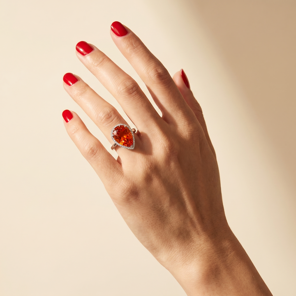 Orange Padparadscha Sapphire