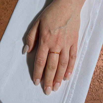 Linea Mini Ring – White Diamond